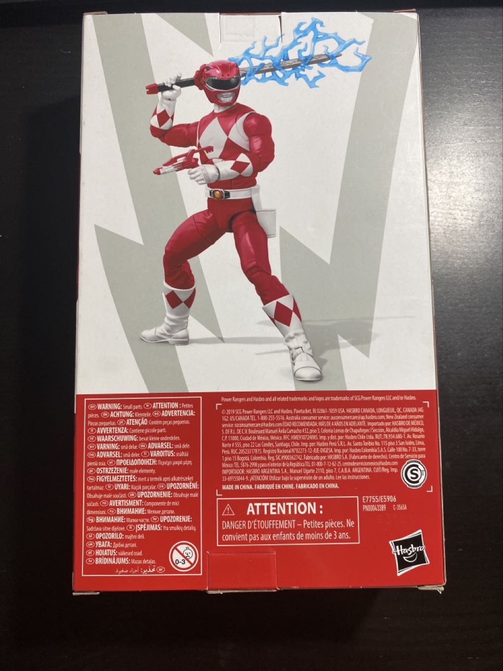 Red Ranger - Mighty Morphin Power Rangers - Lightning Collection - Hasbro (Super Sentai) action figure collectible [Barcode 630509897261] - Main Image 2