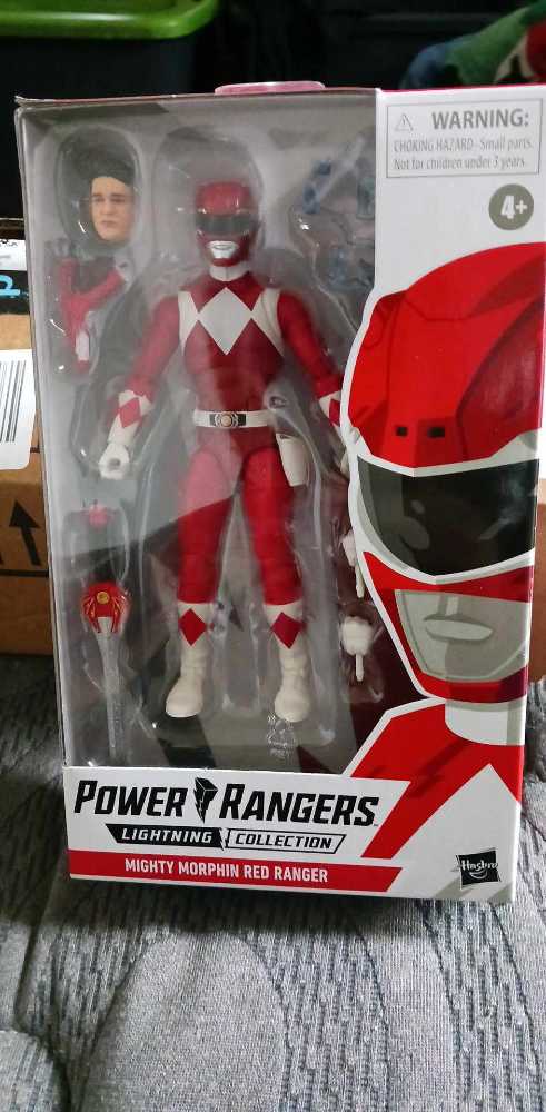 Red Ranger - Mighty Morphin Power Rangers - Lightning Collection - Hasbro (Super Sentai) action figure collectible [Barcode 630509897261] - Main Image 4