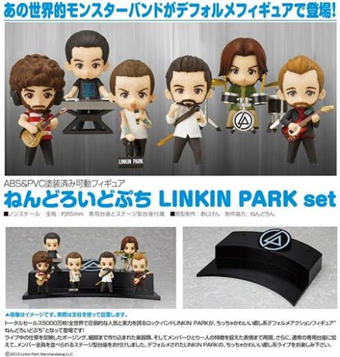 Linkin Park set - NENDOROID PETIT (Linkin Park) action figure collectible [Barcode 4582191969466] - Main Image 3