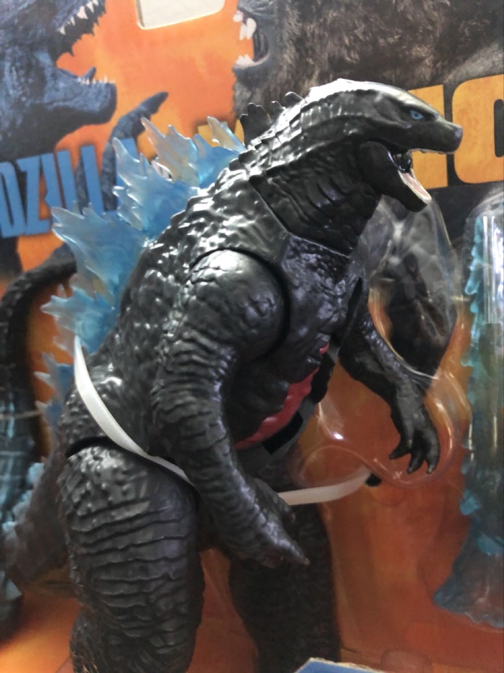 Godzilla Vs Kong : Godzilla With Heat Ray - Playmates Toys (Godzilla Vs Kong) action figure collectible [Barcode 043377353027] - Main Image 2