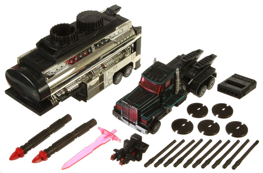 Black Battle Convoy - Takara action figure collectible - Main Image 4