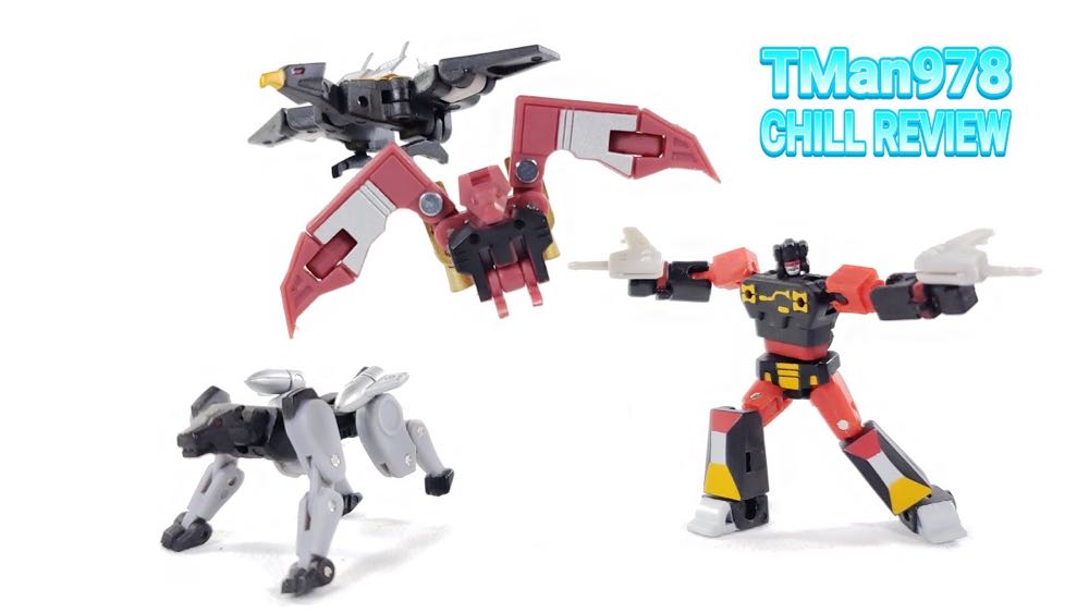 Tapes Team 4-Pack (Buzzsaw, Frenzy, Ratbat, Ravage) - Magic Square (The Transformers) action figure collectible - Main Image 2