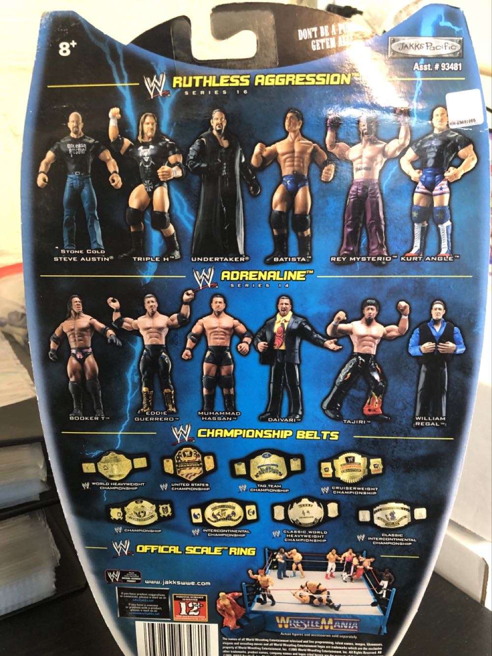 WWE Batista - Jakks Pacific WWE (WWE) action figure collectible [Barcode 039897934815] - Main Image 2