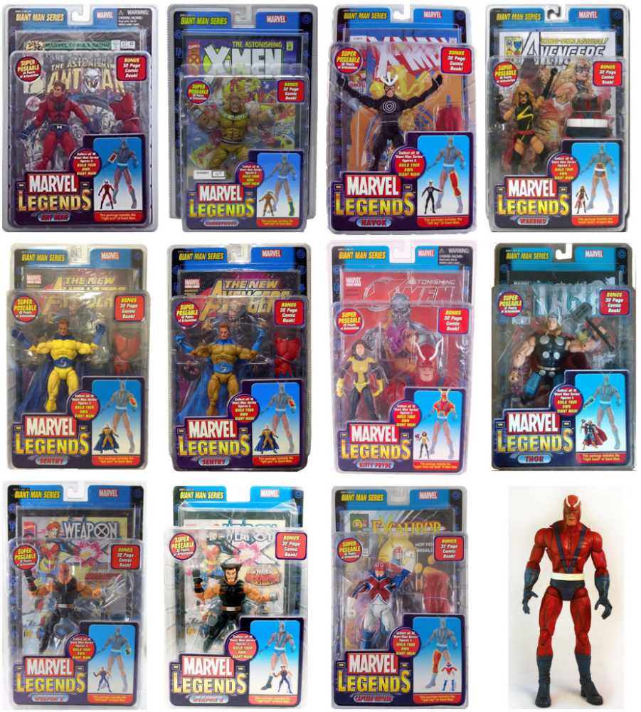 Toybiz Marvel Legends Giant-Man BAF Sabretooth (AoA)  - ToyBiz - Marvel (Marvel Legends - Giant Man Series) action figure collectible [Barcode 035112710912] - Main Image 4