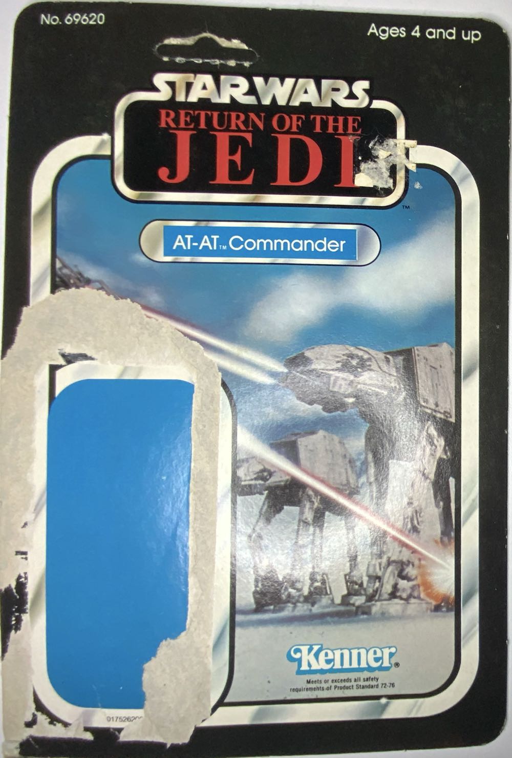 Star Wars ROJ: AT-AT Commander - Kenner (No COO (missing blaster)) action figure collectible [Barcode 076281695907] - Main Image 3