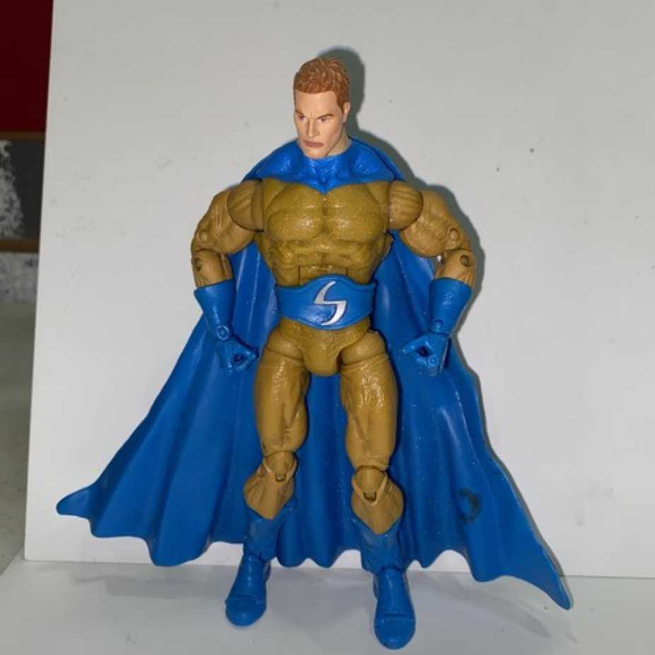 Sentry (Clean Shaven) - Toy Biz (Marvel Legends) action figure collectible [Barcode 035112710899] - Main Image 3