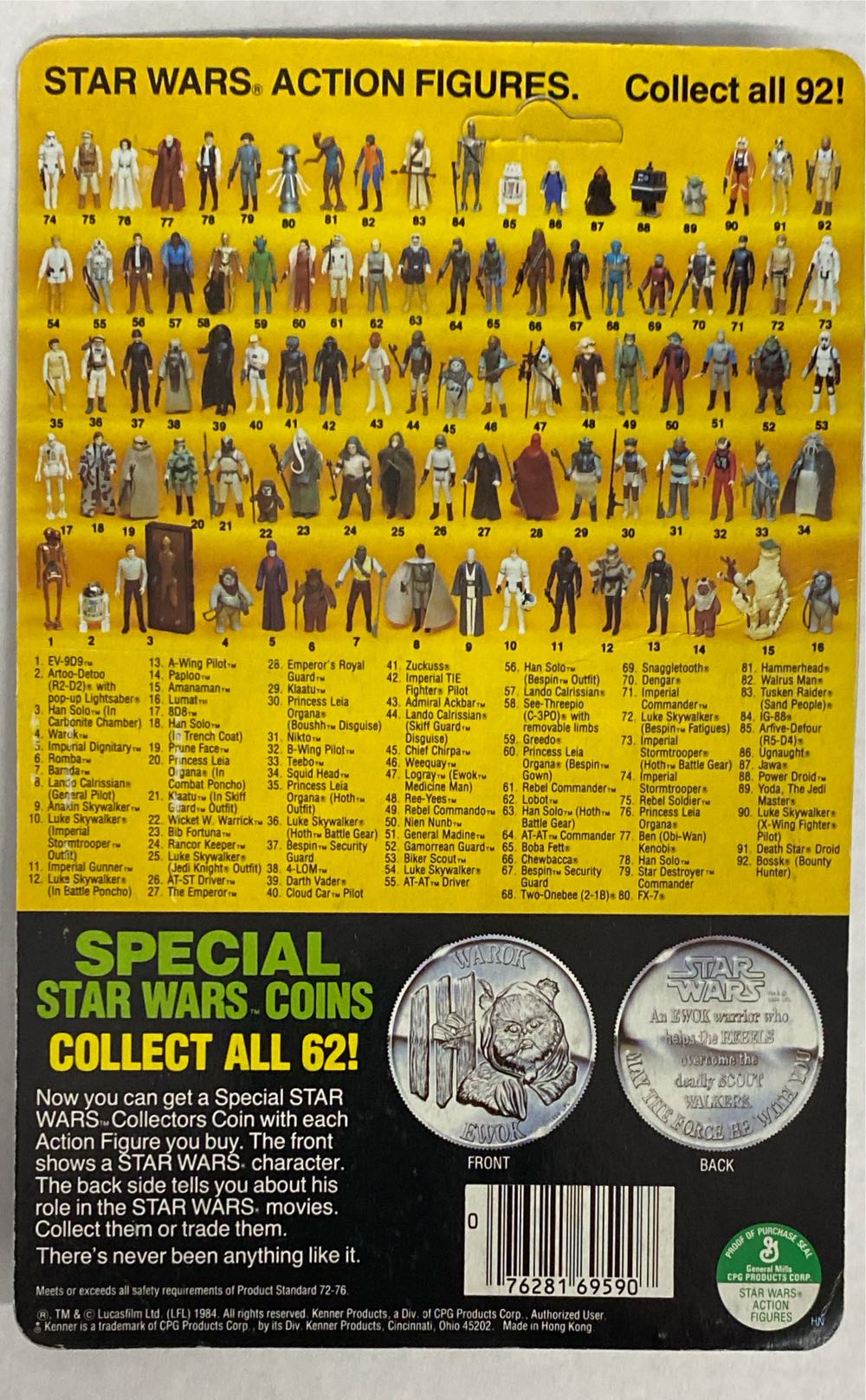 A-Wing Pilot - Kenner (Power Of The Force) action figure collectible [Barcode 076281695907] - Main Image 2