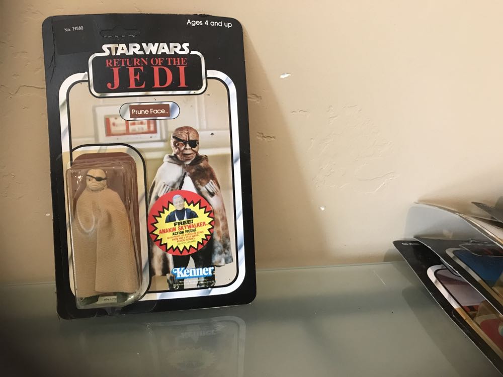 Star Wars ROJ: Prune Face - Kenner (No COO (fine sculpt) w/cloak missing rifle) action figure collectible [Barcode 076281695907] - Main Image 1