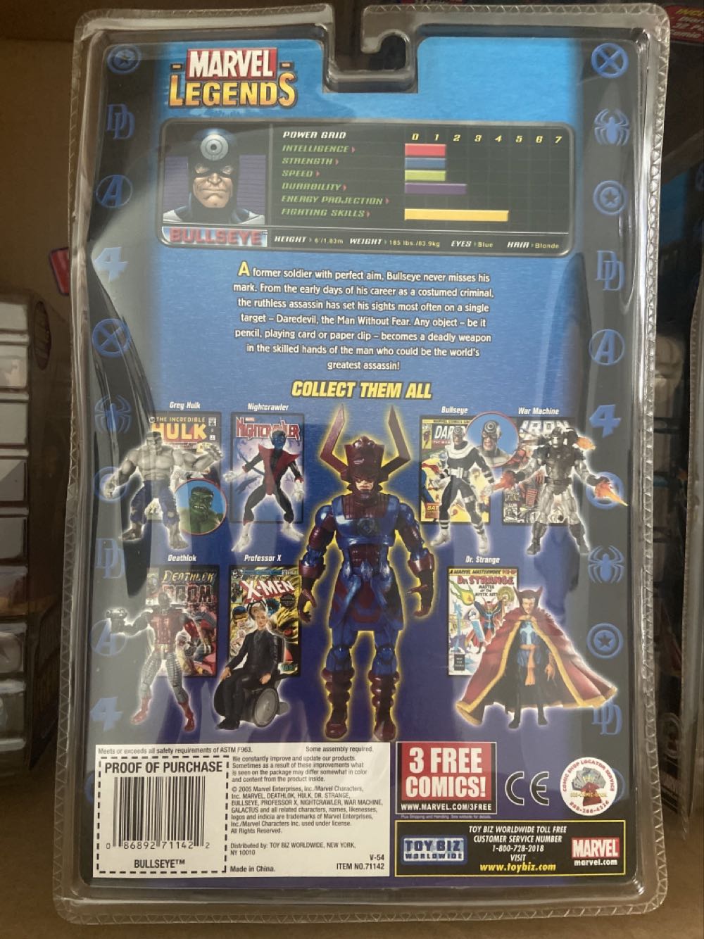 Bullseye - Marvel Legends (Marvel (Defenders)) action figure collectible [Barcode 086892711422] - Main Image 2