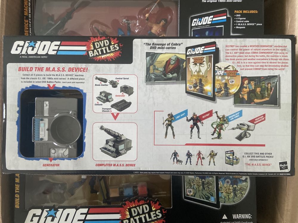 M.A.S.S. Device Set 2 of 5 - Hasbro (G.I. Joe - Boxed Set) action figure collectible [Barcode 653569327516] - Main Image 2