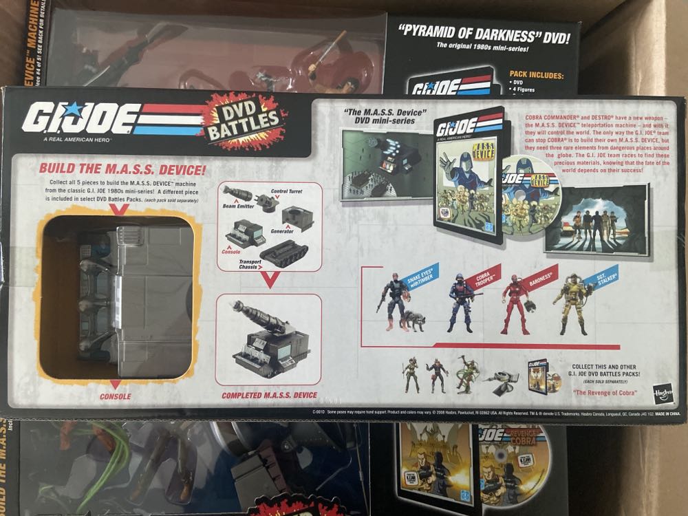 M.A.S.S. Device Set 1 of 5 - Hasbro (G.I. Joe - Boxed Set) action figure collectible [Barcode 653569327509] - Main Image 2