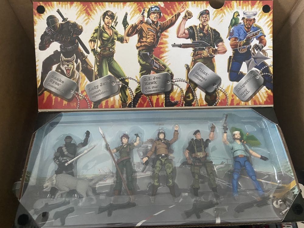 G.I. Joe Figures Set - Hasbro (G.I. Joe - Boxed Set) action figure collectible [Barcode 653569364498] - Main Image 3