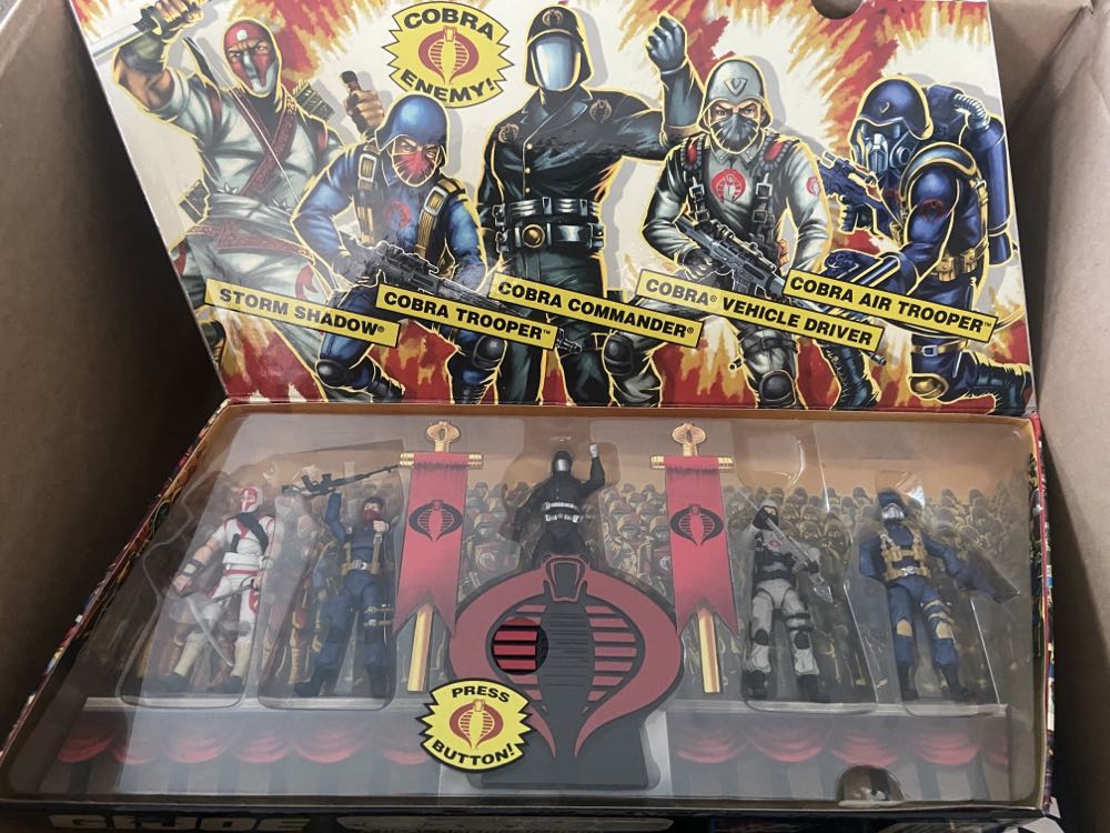 G.I. Joe Cobra Legions Figures Set - Hasbro (GI Joe 25th) action figure collectible [Barcode 653569262473] - Main Image 3