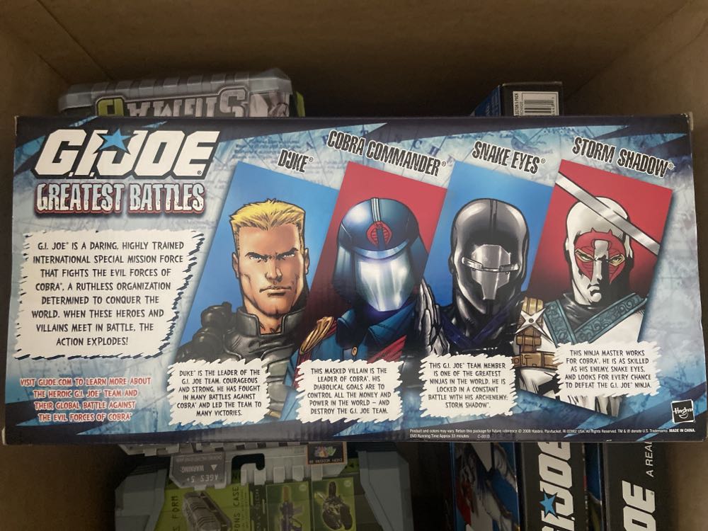 G.I. Joe - Greatest Battles Boxed Set - Hasbro (G.I. Joe - Boxed Set) action figure collectible [Barcode 653569389057] - Main Image 2