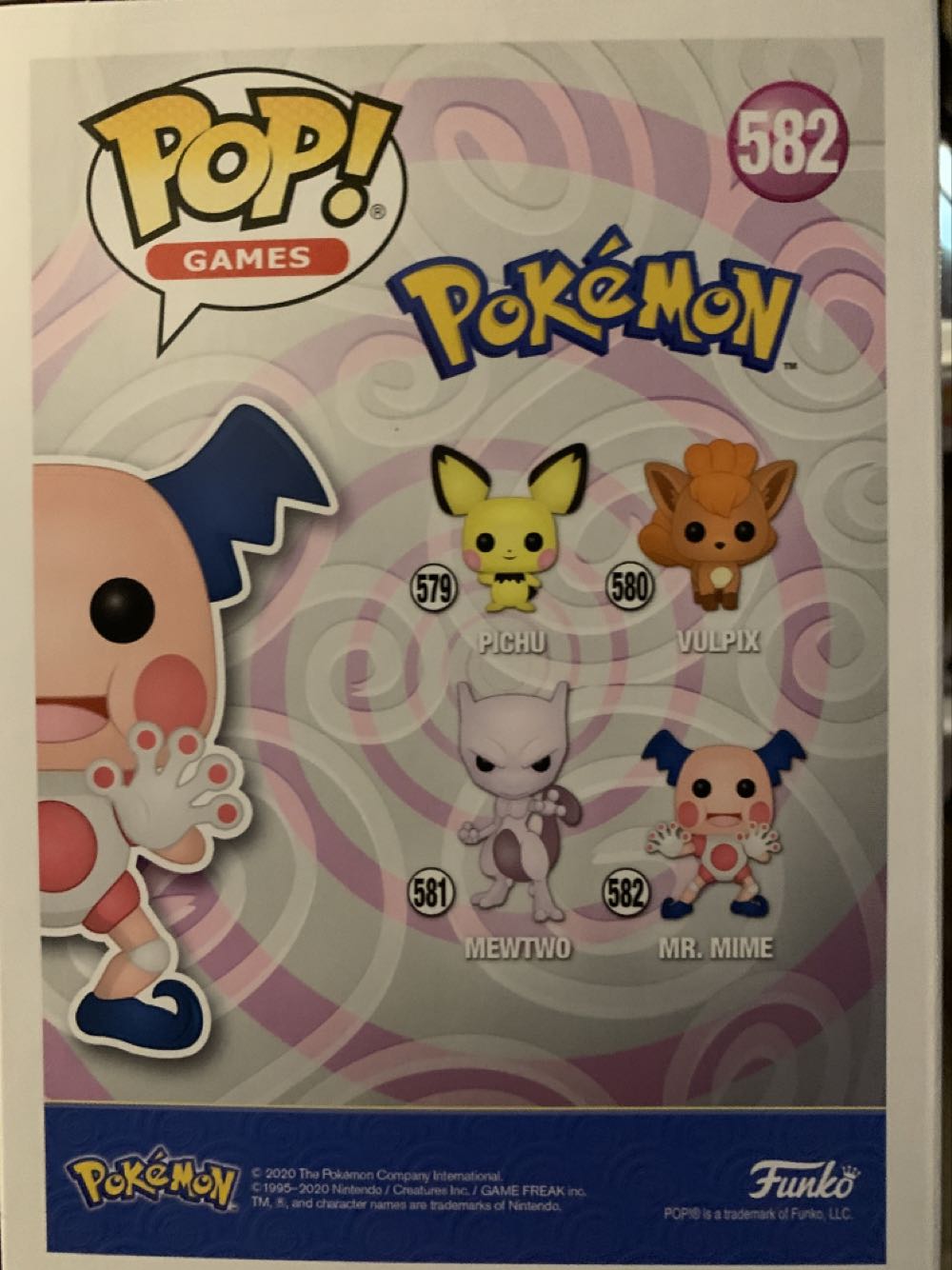 Pop: Pokémon: Mr. Mime Vinyl Figure #582  action figure collectible [Barcode 889698468657] - Main Image 3