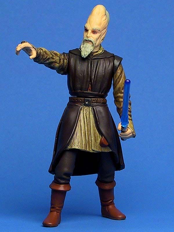 Ki-Adi-Mundi (Jedi Master) - Star Wars (Attack Of The Clones) - Hasbro (Star Wars) action figure collectible [Barcode 076930849125] - Main Image 3