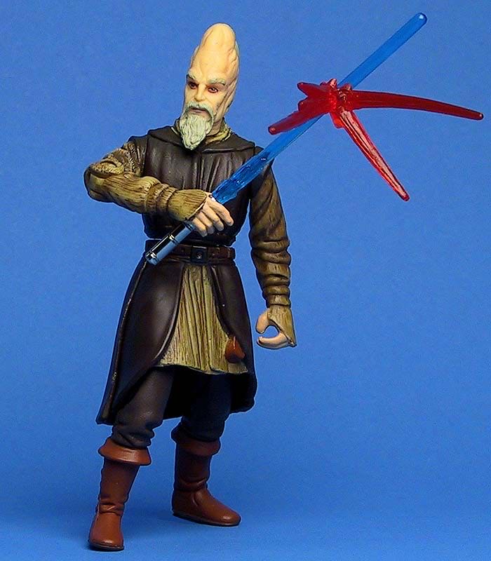 Ki-Adi-Mundi (Jedi Master) - Star Wars (Attack Of The Clones) - Hasbro (Star Wars) action figure collectible [Barcode 076930849125] - Main Image 4
