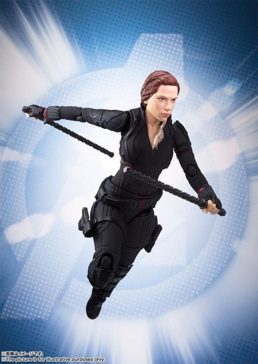 Marvel Avengers: Black Widow (Time Heist) - S.H. Figuarts (Superhereos) action figure collectible [Barcode 4573102556783] - Main Image 2
