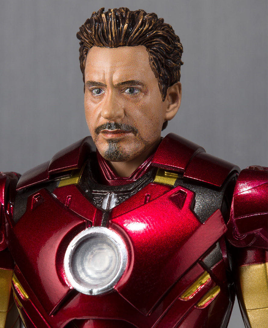 Iron Man Mark IV & Hall of Armor Set - Bandai/Tamashii Nations (Iron Man 2) action figure collectible [Barcode 4549660208709] - Main Image 2