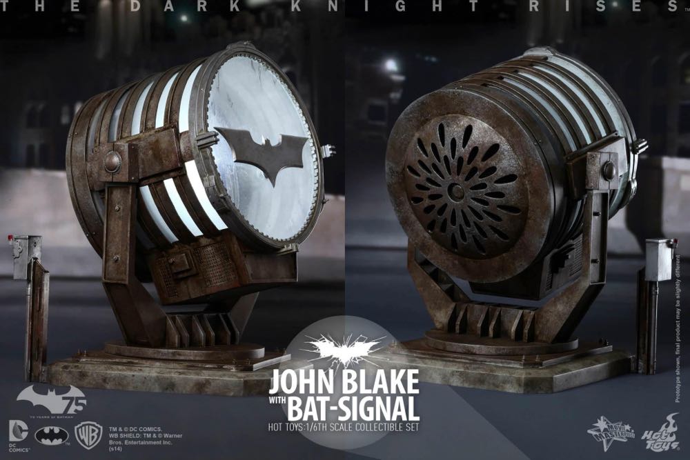 Hot Toys DC John Blake And Batsignal DKR  - Hot Toys (The Dark Knight Trilogy) action figure collectible [Barcode 4897011176314] - Main Image 2
