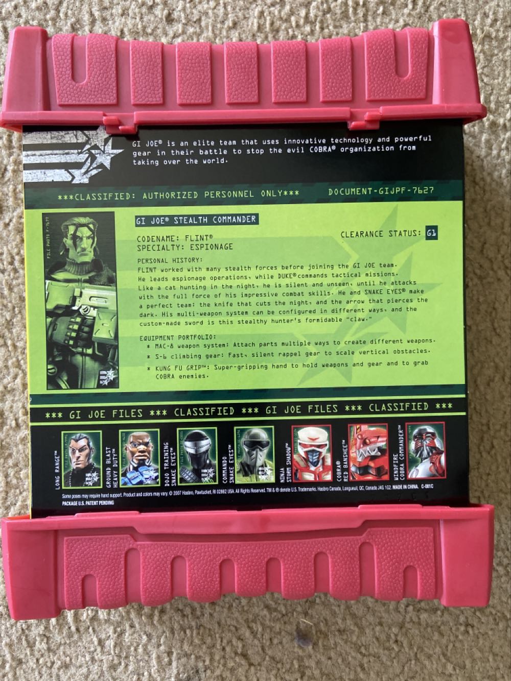 G.I. Joe - Flint (Sigma6) - Hasbro (G.I. Joe - Sigma6) action figure collectible [Barcode 653569223481] - Main Image 2