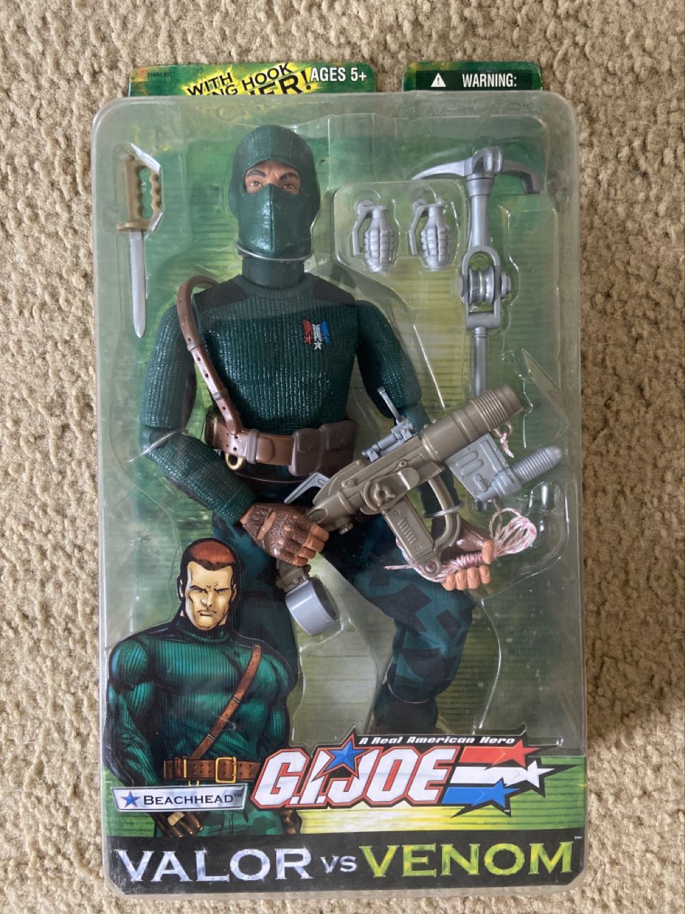 G.I. Joe - Beachhead (12in) - Hasbro (G.I. Joe - 12in Figures) action figure collectible [Barcode 076930810408] - Main Image 1