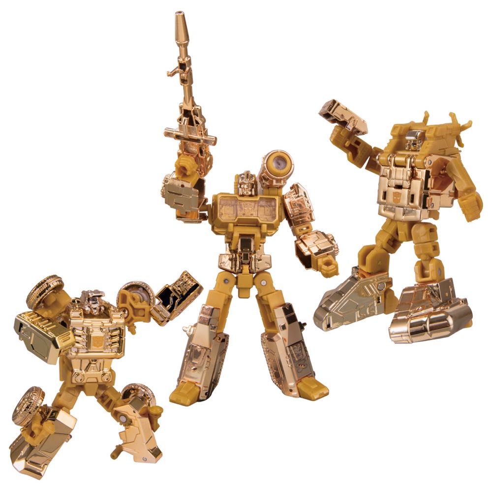 Transformers Golden Lagoon Beachcomber, Perceptor, Seaspray (GL-03) - Hasbro / Takara Tomy (Golden Lagoon) action figure collectible [Barcode 4904810614616] - Main Image 2