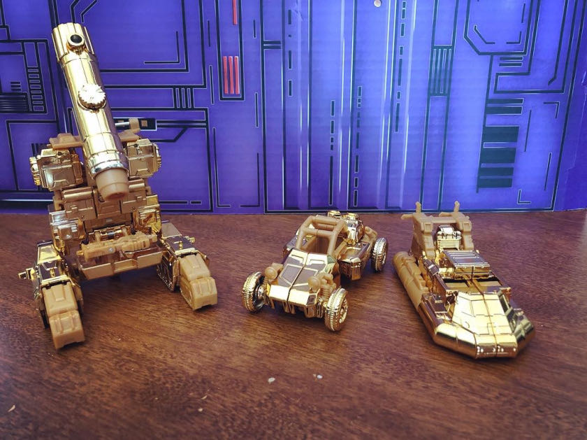 Transformers Golden Lagoon Beachcomber, Perceptor, Seaspray (GL-03) - Hasbro / Takara Tomy (Golden Lagoon) action figure collectible [Barcode 4904810614616] - Main Image 3