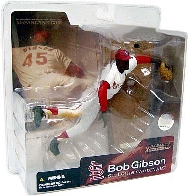 Bob Gibson - McFarlane Toys (Cooperstown Collection Series 1) action figure collectible [Barcode 787926723649] - Main Image 2