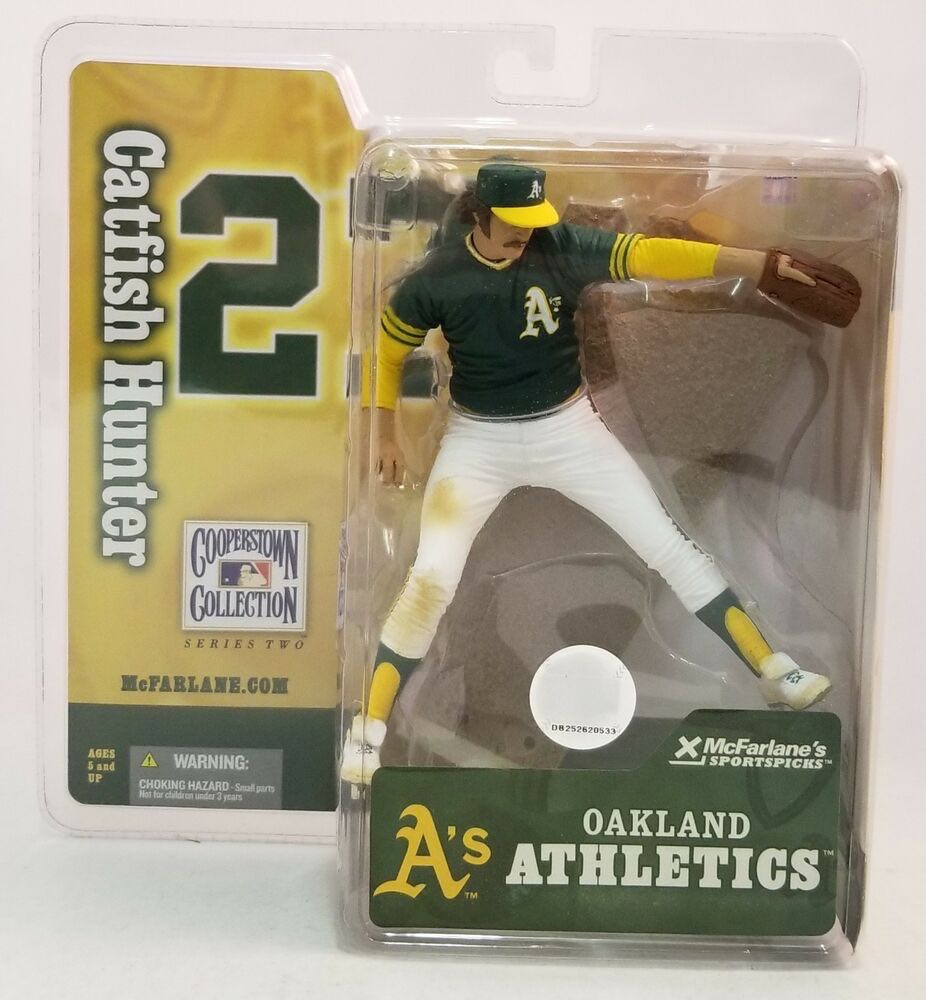 Catfish Hunter - McFarlane Toys (Cooperstown Collection Series 2) action figure collectible [Barcode 787926723748] - Main Image 2
