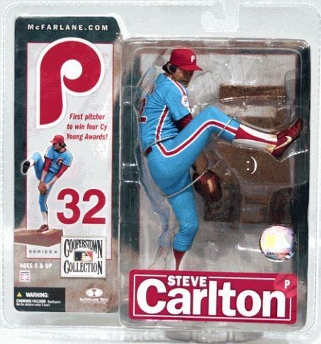 Steve Carlton - McFarlane Toys (Cooperstown Collection Series 4) action figure collectible [Barcode 787926712964] - Main Image 2