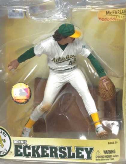 Dennis Eckersley - McFarlane Toys (Cooperstown Collection Series 5) action figure collectible [Barcode 787926713343] - Main Image 2