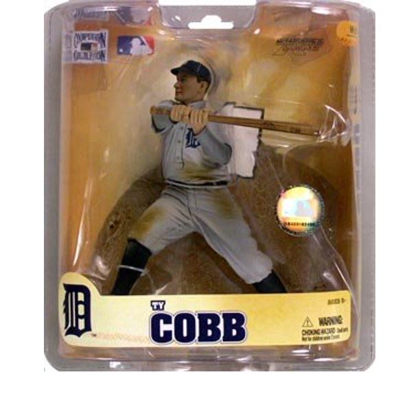 Ty Cobb - McFarlane Toys (Cooperstown Collection Series 5) action figure collectible [Barcode 787926713336] - Main Image 2