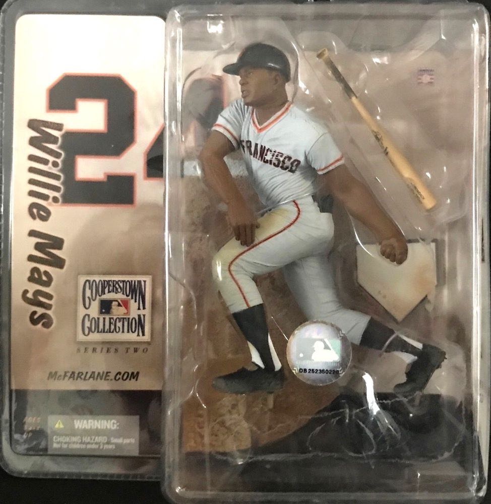 Base Ball Legends: Willie Mays - McFarlane Toys (Base Ball Legends) action figure collectible [Barcode 787926723762] - Main Image 2