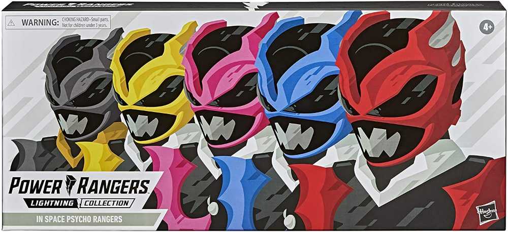 Power Rangers In Space Psycho Rangers 5 Pack - Hasbro (Power Rangers Lightning Collection) action figure collectible [Barcode 5010993727704] - Main Image 4