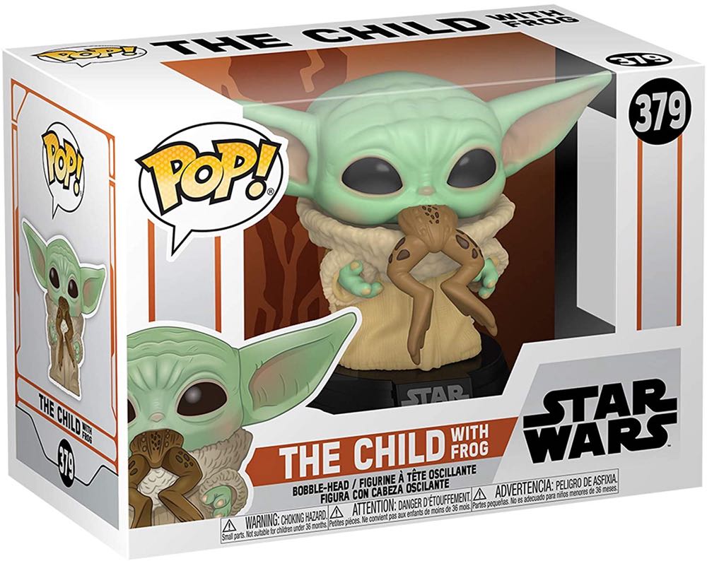 Star Wars: The Child with Frog - Funko (Funko Pop!) action figure collectible [Barcode 889698499323] - Main Image 2