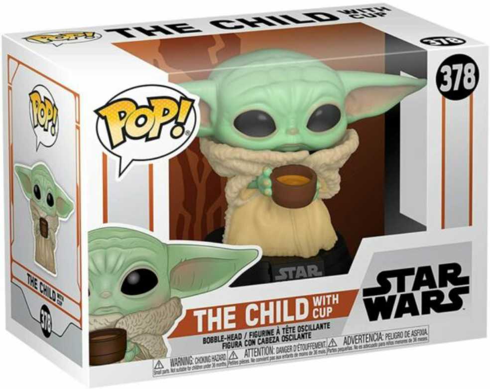 The Child With Cup - Funko (Star Wars - The Mandalorian) action figure collectible [Barcode 889698499330] - Main Image 2