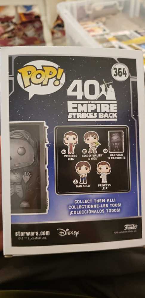 Star Wars - Han Solo (Carbonite) 364 - Neca (Funko Pop!) action figure collectible [Barcode 889698483285] - Main Image 2