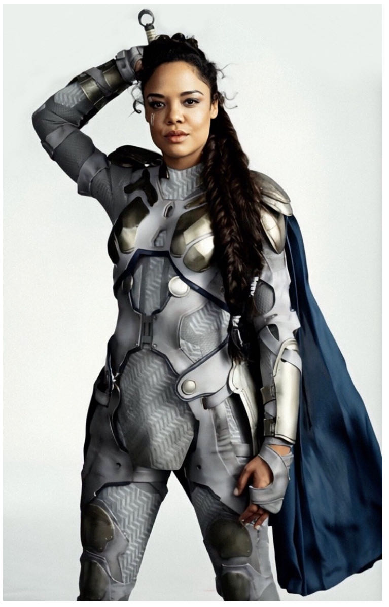 Avengers - Valkyrie - Hasbro (12” Marvel Super Hero) action figure collectible [Barcode 630509752423] - Main Image 4