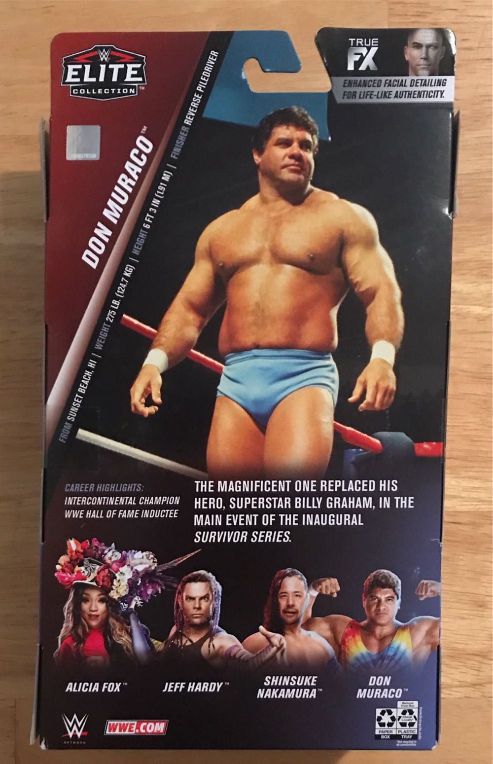 Don Muraco - Mattel (WWE Survivor Series Series 2) action figure collectible [Barcode 887961812343] - Main Image 2