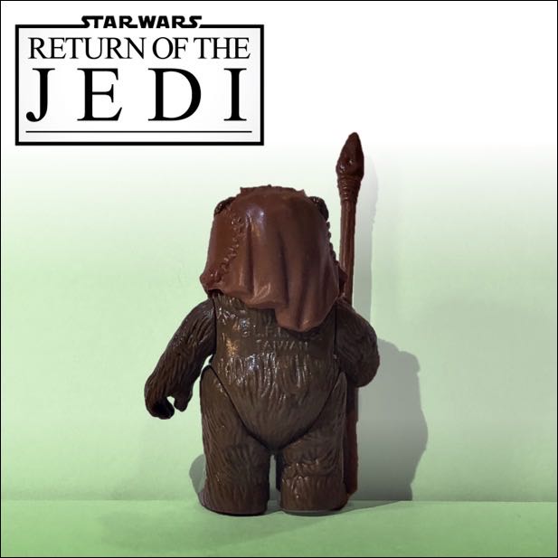 Wicket W. Warrick - VINTAGE - COMPLETE - Kenner (Star Wars) action figure collectible - Main Image 2