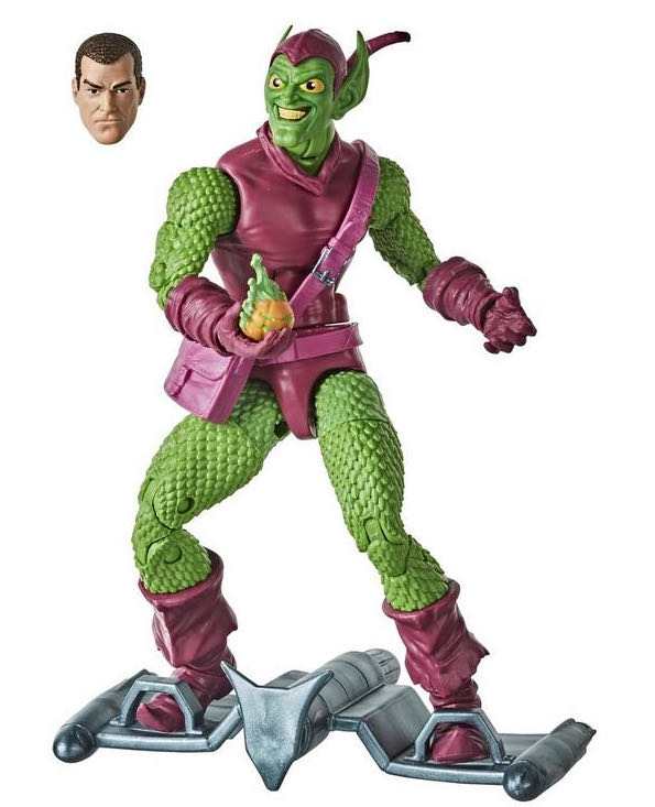 Marvel Spider-Man Retro Card Green Goblin - Hasbro (Marvel Legends Spider-Man Retro Wave) action figure collectible [Barcode 5010993715497] - Main Image 3