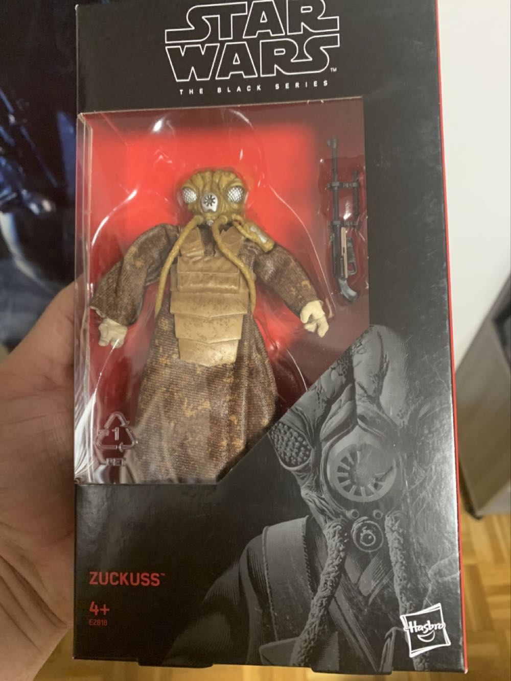 Red - Ruckuss - Hasbro(Starwars Black) (Starwars Black 6 inch) action figure collectible [Barcode 5010993531486] - Main Image 1