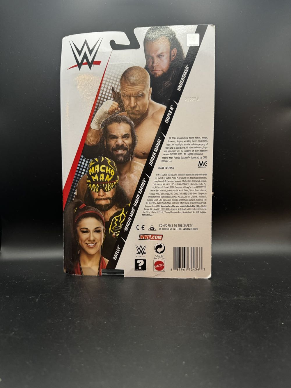 Macho Man Randy Savage - Mattel (Wwe Mattel Basic #93) action figure collectible [Barcode 887961724363] - Main Image 2