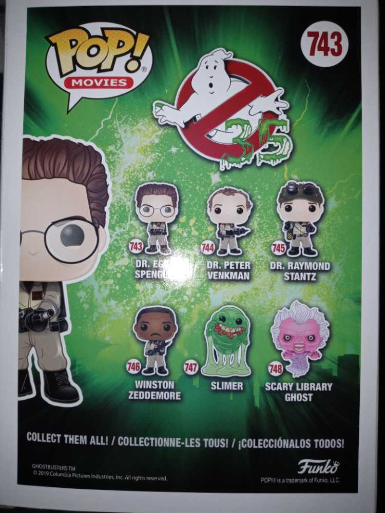 Ghostbusters: Dr. Egon Spengler #743 - Funko (Ghostbusters) (Ghostbusters) action figure collectible [Barcode 889698393386] - Main Image 2