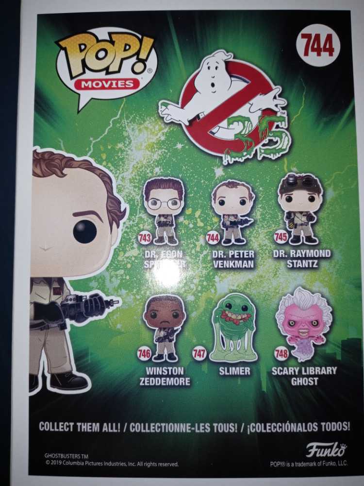 Ghostbusters: Dr. Peter Venkman #744 - Funko (Ghostbusters) action figure collectible [Barcode 889698393355] - Main Image 2