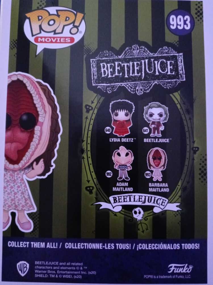 Barbara Maitland - Funko (Beetlejuice) action figure collectible [Barcode 889698491686] - Main Image 2