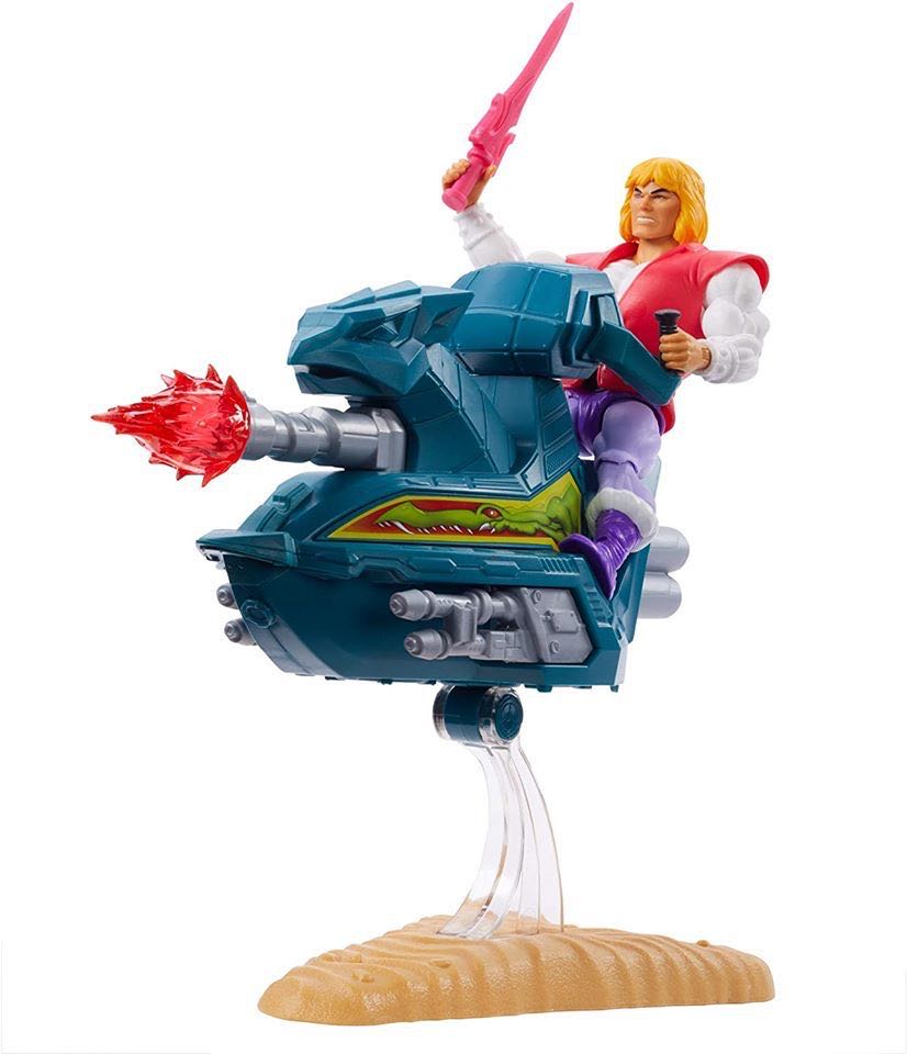 MOTU Collection Prince Adam with Sky Sled - Mattel (Masters Of The Universe Origins) action figure collectible [Barcode 887961893243] - Main Image 3