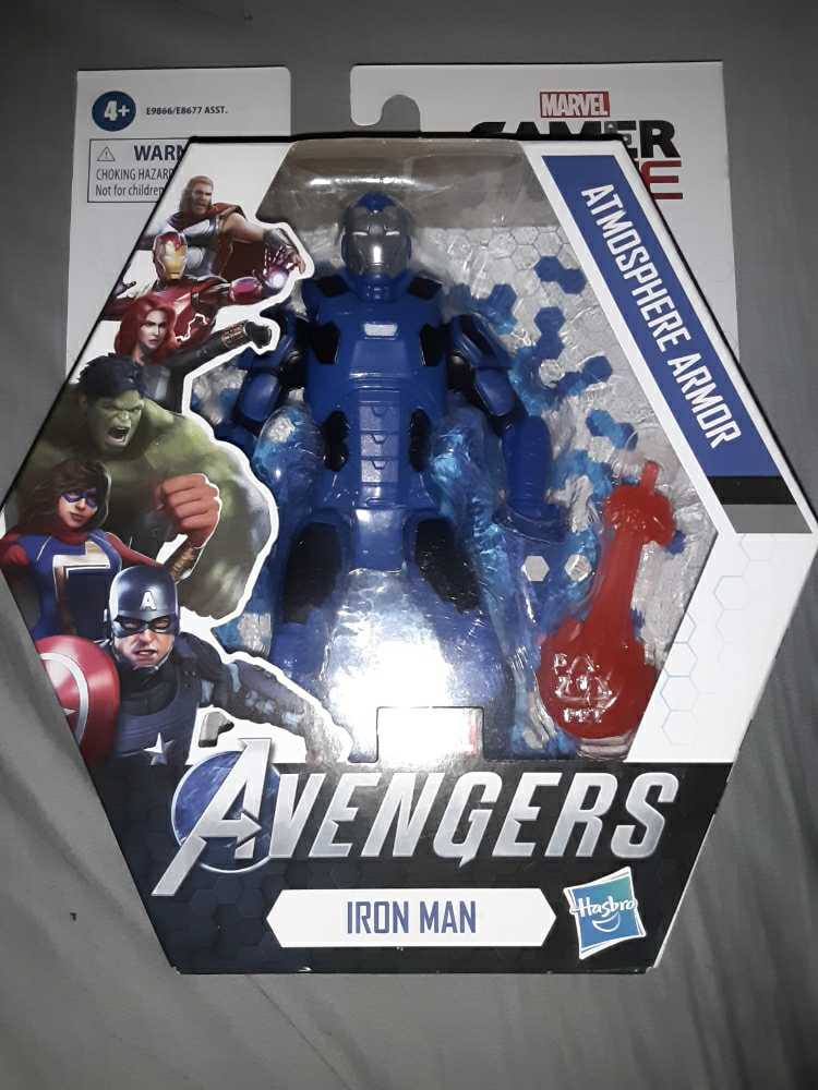 Iron Man: Atmosphere Armor - Hasbro (Marvel Avengers Gameverse) action figure collectible [Barcode 5010993707393] - Main Image 4