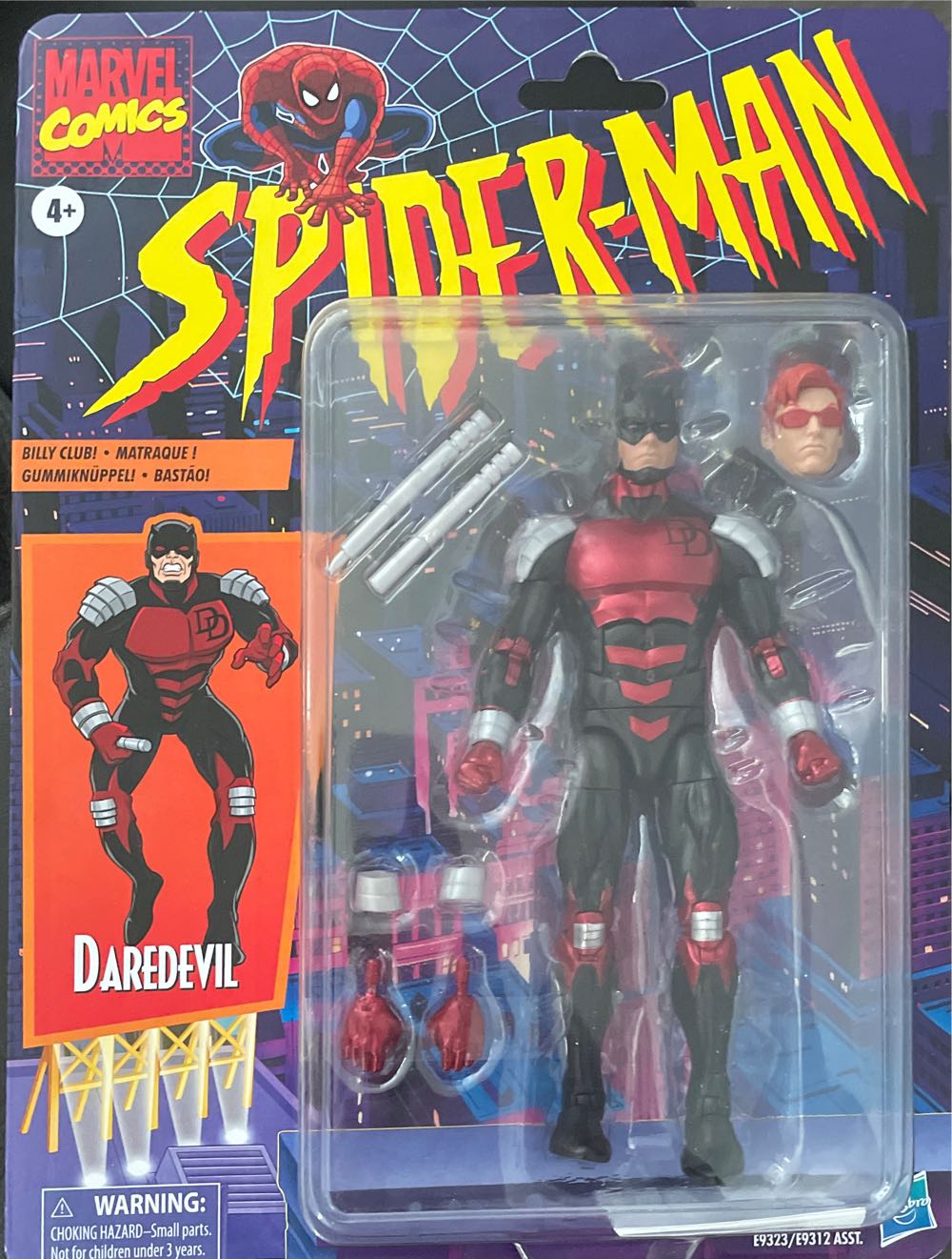 Spider-Man Retro Marvel Legends - Hasbro (Marvel Legends Spider-Man Retro Wave) action figure collectible [Barcode 5010993715510] - Main Image 4